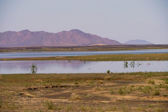 Lac de merzouga (dans le désert)