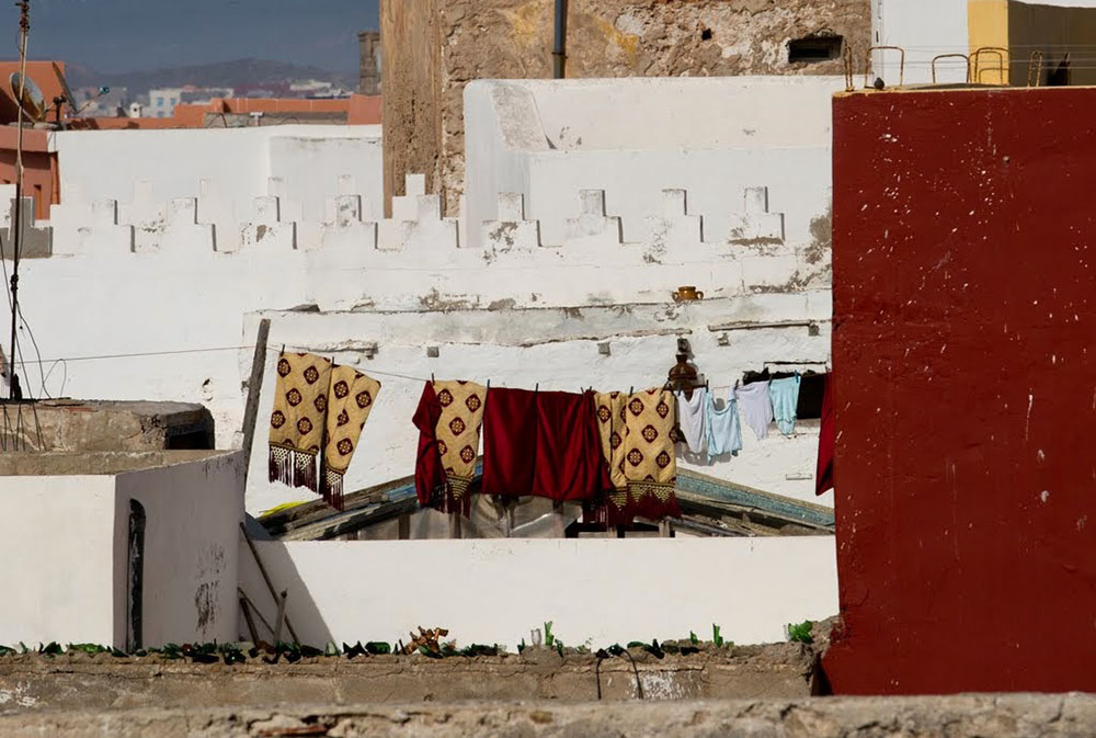 Maison marocaine lors du voyage au Maroc pour déficients visuels