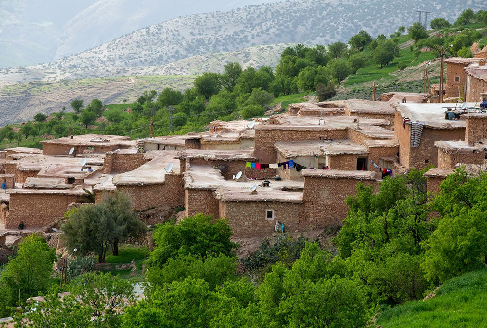 village berbère lors du voyage au Maroc pour déficients visuels