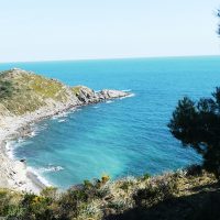 Vue sur la mer depuis le sentier maritime